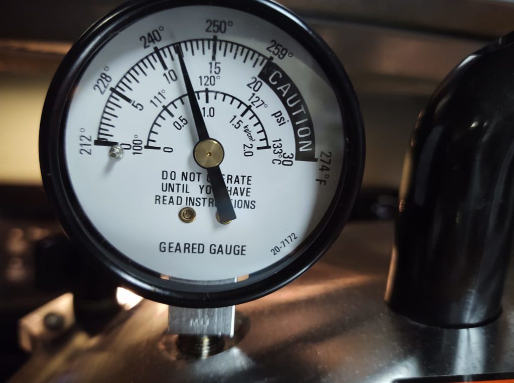 geared steam dial gauge all american pressure canner